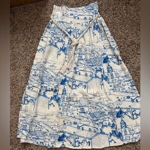 Santorini Vibes Maxi Skirt